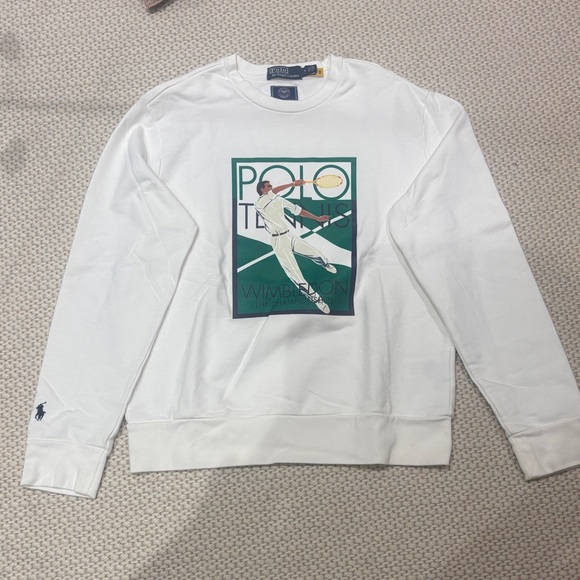 Polo Ralph Lauren Other - Polo by Ralph Lauren White Wimbledon Tennis Sweater